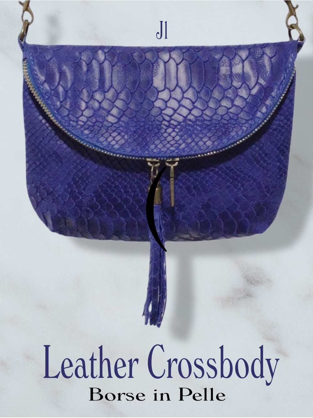 Borse in‎ Pelle Leather Snakeskin Crossbody